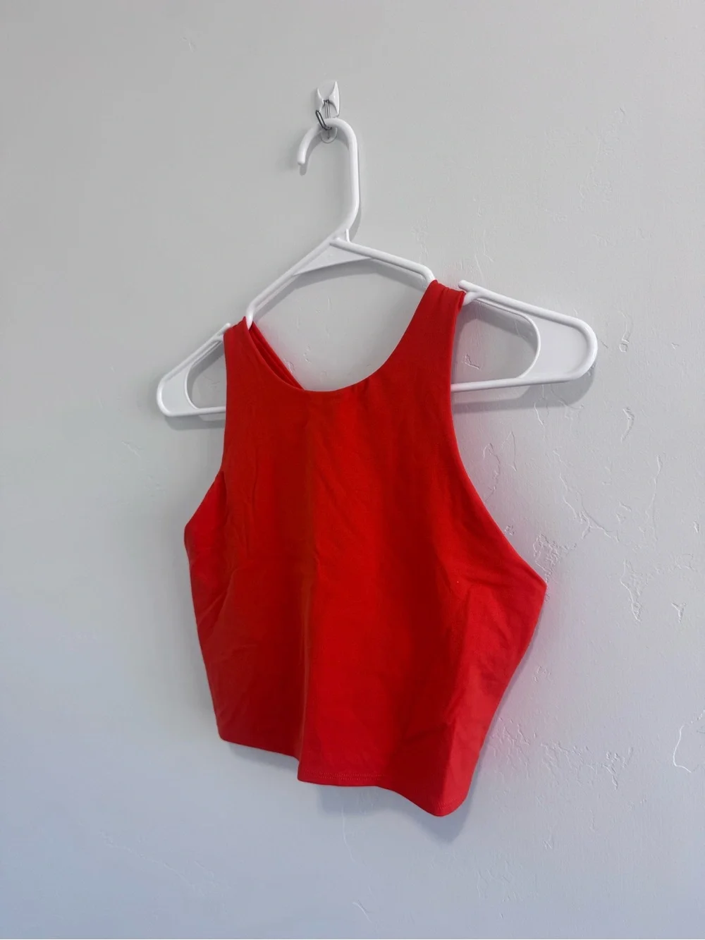 Athleta Conscious Crop Sports Bra High Neck Tank Medium